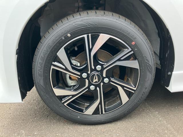 タントカスタムX14インチアルミホイール 大型エアロバンパー フルLEDヘッドランプ オート格納式カラードドアミラー 両側パワースライドドア キーフリーシステム プッシュボタンスタート(静岡県)の中古車