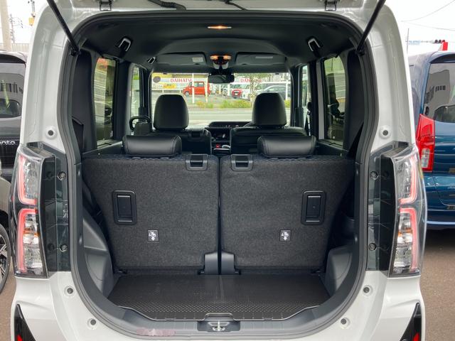 タントカスタムX14インチアルミホイール 大型エアロバンパー フルLEDヘッドランプ オート格納式カラードドアミラー 両側パワースライドドア キーフリーシステム プッシュボタンスタート(静岡県)の中古車