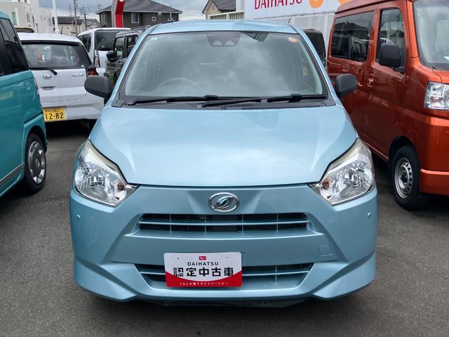 ミライースL SAIII13インチフルホイールキャップ マルチリフレクターハロゲンヘッドランプ 可倒式ドアミラー 自発光式デジタルメーターアンバーイルミネーションメーター マニュアルエアコン(ダイヤル式) キーレスエントリー(静岡県)の中古車