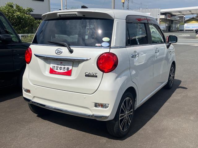 キャストスタイルG SAII15インチアルミホイール LEDヘッドランプ LEDフォグランプ 革巻ステアリング オートエアコン キーフリーシステム チルトステアリング 運転席シートリフター(静岡県)の中古車