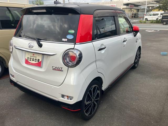 キャストスポーツSAIIシートヒーター MOMO製革巻ステアリングホイール 16インチアルミホイール BiAngleLEDヘッドランプ LEDフォグランプ LEDルームランプ チルトステアリング 運転席シートリフター(静岡県)の中古車