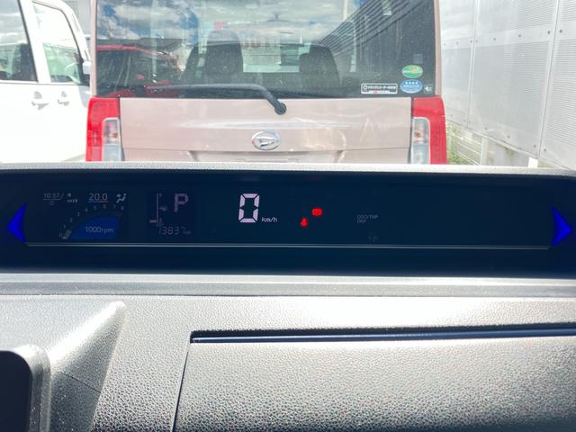 タントカスタムＸ１４インチアルミホイール　大型エアロバンパー　フルＬＥＤヘッドランプ　オート格納式カラードドアミラー　両側パワースライドドア　キーフリーシステム　プッシュボタンスタート（静岡県）の中古車