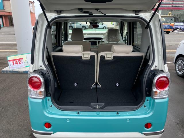 ムーヴキャンバスＧメイクアップＶＳ　ＳＡIII１４インチフルホイールキャップ　ＬＥＤヘッドランプ　キーフリーシステム　両側パワースライドドア　オートエアコン（プッシュ式）　オートライト　置きラクボックス（静岡県）の中古車