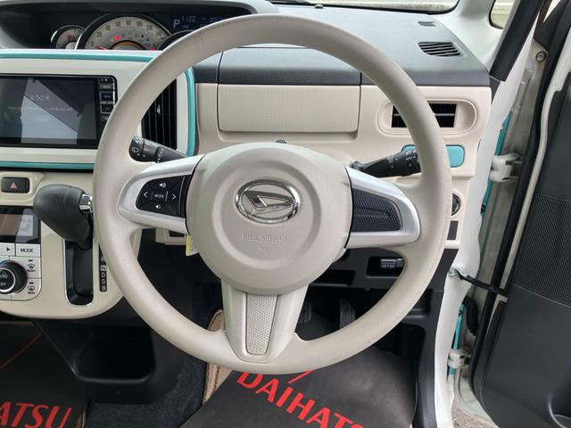 ムーヴキャンバスＧメイクアップＶＳ　ＳＡIII１４インチフルホイールキャップ　ＬＥＤヘッドランプ　キーフリーシステム　両側パワースライドドア　オートエアコン（プッシュ式）　オートライト　置きラクボックス（静岡県）の中古車