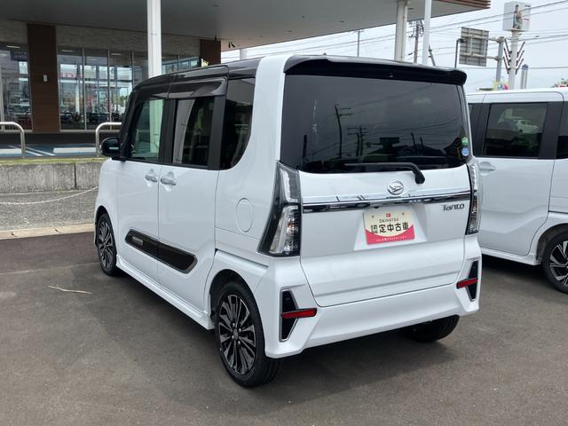 タントカスタムＲＳセレクション１５インチアルミホイール　大型エアロバンパー　フルＬＥＤヘッドランプ　オート格納式カラードドアミラー　本革巻ステアリングホイール　キーフリーシステム　プッシュボタンスタート（静岡県）の中古車