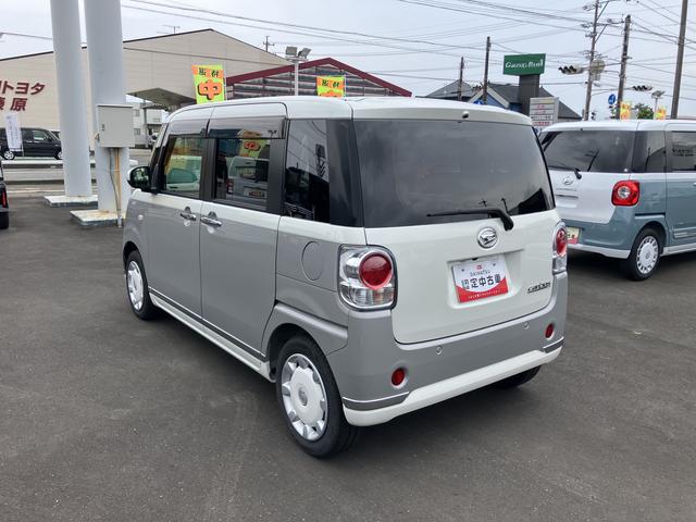 ムーヴキャンバスＧメイクアップＶＳ　ＳＡIII１４インチフルホイールキャップ　ＬＥＤヘッドランプ　キーフリーシステム　両側パワースライドドア　オートエアコン（プッシュ式）　オートライト　置きラクボックス（静岡県）の中古車