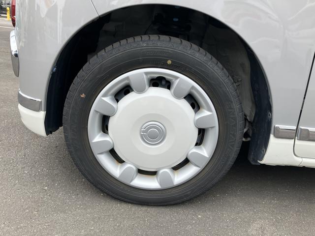 ムーヴキャンバスＧメイクアップＶＳ　ＳＡIII１４インチフルホイールキャップ　ＬＥＤヘッドランプ　キーフリーシステム　両側パワースライドドア　オートエアコン（プッシュ式）　オートライト　置きラクボックス（静岡県）の中古車