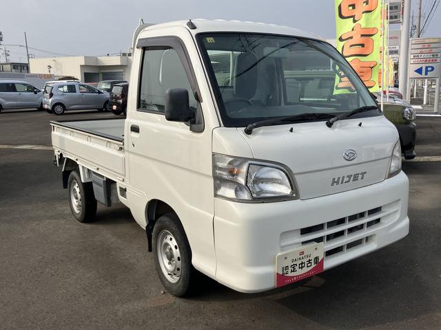 ハイゼットトラックスペシャル２ＷＤ　ＭＴ　ハロゲンヘッドライト　マニュアルエアコン　パワーステアリング　乗降グリップ　プリントレザーシート　運転席シートスライド（静岡県）の中古車