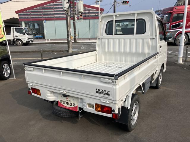 ハイゼットトラックスペシャル２ＷＤ　ＭＴ　ハロゲンヘッドライト　マニュアルエアコン　パワーステアリング　乗降グリップ　プリントレザーシート　運転席シートスライド（静岡県）の中古車