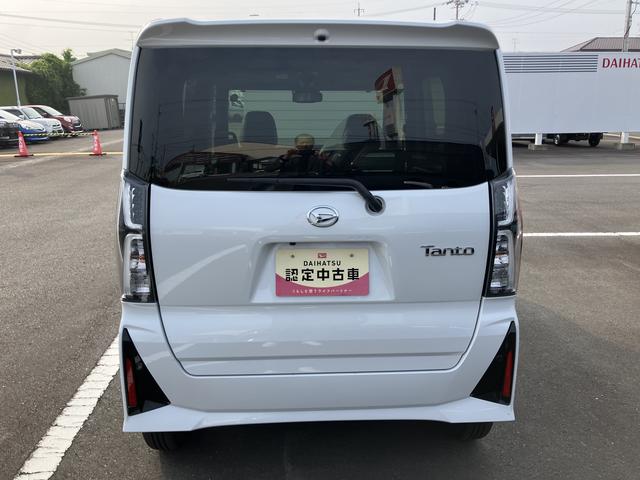 タントカスタムＸ１４インチアルミホイール　大型エアロバンパー　フルＬＥＤヘッドランプ　オート格納式カラードドアミラー　両側パワースライドドア　キーフリーシステム　プッシュボタンスタート（静岡県）の中古車