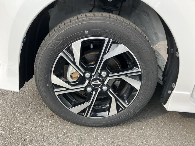 タントカスタムＸ１４インチアルミホイール　大型エアロバンパー　フルＬＥＤヘッドランプ　オート格納式カラードドアミラー　両側パワースライドドア　キーフリーシステム　プッシュボタンスタート（静岡県）の中古車