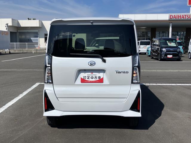 タントカスタムＲＳ１５インチアルミホイール　キーフリーシステム　プッシュボタンスタート　オートエアコン（プッシュ式）　フルＬＥＤヘッドランプ　オート格納式カラードドアミラー　本革巻ステアリングホイール（静岡県）の中古車