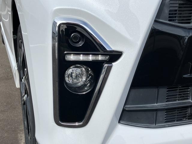 タントカスタムＸ１４インチアルミホイール　大型エアロバンパー　フルＬＥＤヘッドランプ　オート格納式カラードドアミラー　両側パワースライドドア　キーフリーシステム　プッシュボタンスタート（静岡県）の中古車