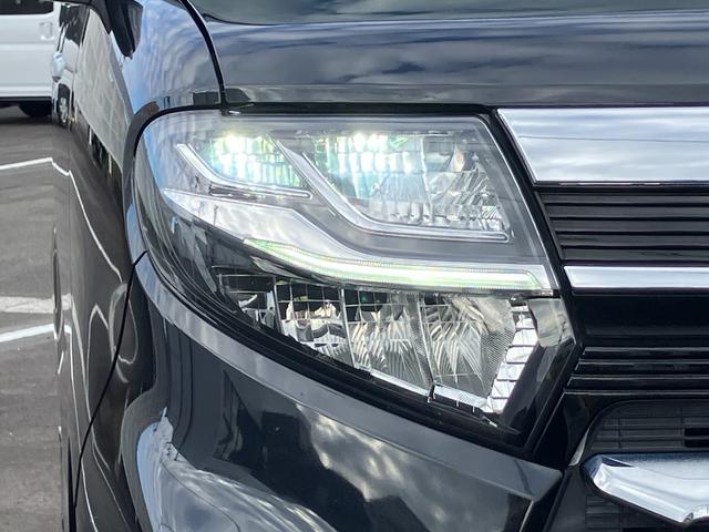 タントカスタムＲＳセレクション１５インチアルミホイール　大型エアロバンパー　フルＬＥＤヘッドランプ　オート格納式カラードドアミラー　革巻ステアリングホイール　両側パワースライドドア（静岡県）の中古車