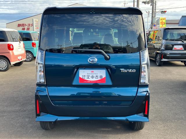 タントカスタムＸ１４インチアルミホイール　大型エアロバンパー　フルＬＥＤヘッドランプ　オート格納式カラードドアミラー　両側パワースライドドア　キーフリーシステム　プッシュボタンスタート（静岡県）の中古車
