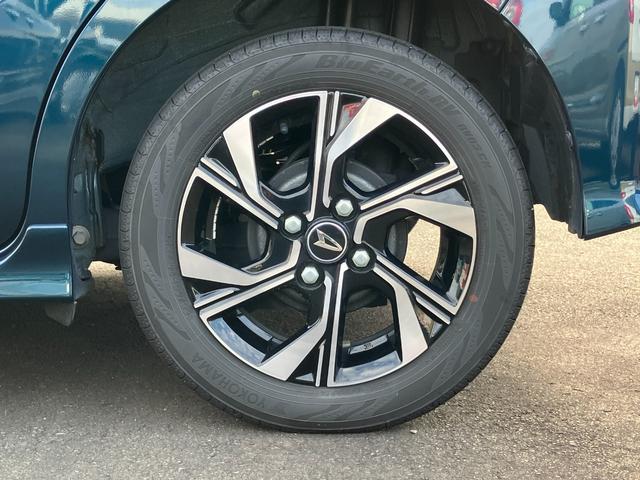 タントカスタムＸ１４インチアルミホイール　大型エアロバンパー　フルＬＥＤヘッドランプ　オート格納式カラードドアミラー　両側パワースライドドア　キーフリーシステム　プッシュボタンスタート（静岡県）の中古車