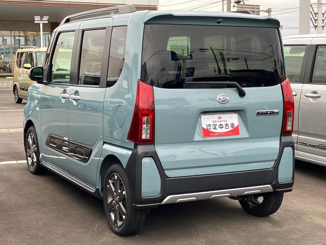 タントファンクロスターボ15インチアルミホイール キーフリーシステム プッシュボタンスタート オートエアコン(プッシュ式) フルLEDヘッドランプ オート格納式カラードドアミラー 本革巻ステアリングホイール(静岡県)の中古車