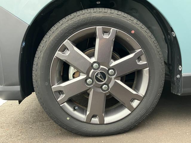 タントファンクロスターボ15インチアルミホイール キーフリーシステム プッシュボタンスタート オートエアコン(プッシュ式) フルLEDヘッドランプ オート格納式カラードドアミラー 本革巻ステアリングホイール(静岡県)の中古車