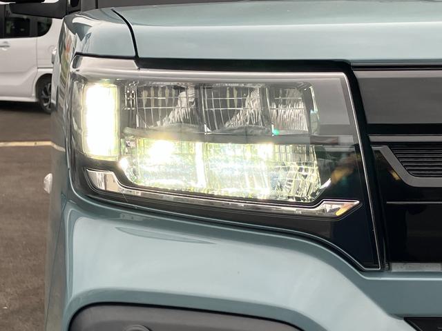 タントファンクロスターボ15インチアルミホイール キーフリーシステム プッシュボタンスタート オートエアコン(プッシュ式) フルLEDヘッドランプ オート格納式カラードドアミラー 本革巻ステアリングホイール(静岡県)の中古車