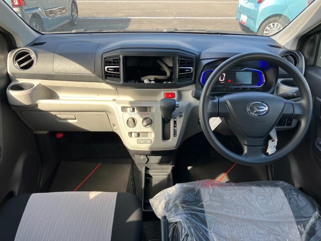 ミライースＸ　ＳＡIII１４インチフルホイールキャップ　ＬＥＤヘッドランプ　電動格納式（カラード）ドアミラー　自発光式デジタルメーターブルーイルミネーションメーター　マニュアルエアコン（ダイヤル式）　キーレスエントリー（静岡県）の中古車