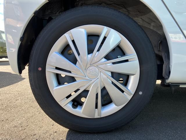 ミライースＸ　ＳＡIII１４インチフルホイールキャップ　ＬＥＤヘッドランプ　電動格納式（カラード）ドアミラー　自発光式デジタルメーターブルーイルミネーションメーター　マニュアルエアコン（ダイヤル式）　キーレスエントリー（静岡県）の中古車