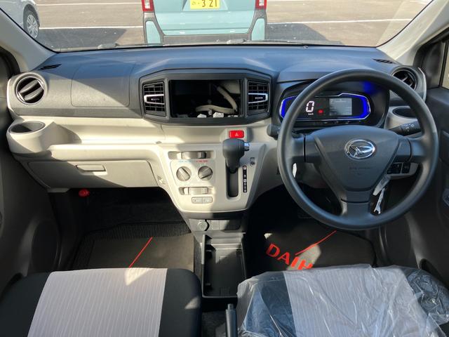 ミライースＸ　ＳＡIII１４インチフルホイールキャップ　ＬＥＤヘッドランプ　電動格納式（カラード）ドアミラー　自発光式デジタルメーターブルーイルミネーションメーター　マニュアルエアコン（ダイヤル式）　キーレスエントリー（静岡県）の中古車