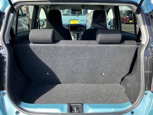 ミライースＸ　ＳＡIII１４インチフルホイールキャップ　ＬＥＤヘッドランプ　電動格納式（カラード）ドアミラー　自発光式デジタルメーターブルーイルミネーションメーター　マニュアルエアコン（ダイヤル式）　キーレスエントリー（静岡県）の中古車