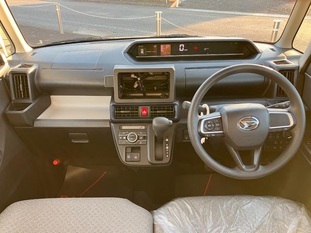 タントスローパーＸ１４インチフルホイールキャップ　フルＬＥＤヘッドランプ　オート格納式カラードドアミラー　左側パワースライドドア　ＴＦＴカラーマルチインフォメーションディスプレイ　フルファブリックシート（静岡県）の中古車