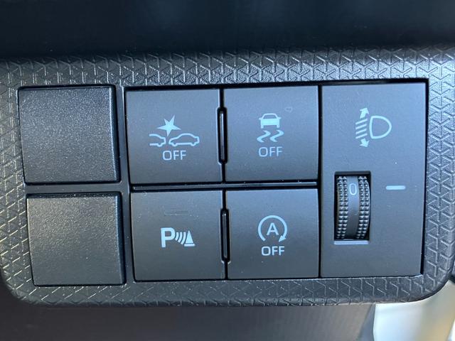 タントスローパーＸ１４インチフルホイールキャップ　フルＬＥＤヘッドランプ　オート格納式カラードドアミラー　左側パワースライドドア　ＴＦＴカラーマルチインフォメーションディスプレイ　フルファブリックシート（静岡県）の中古車