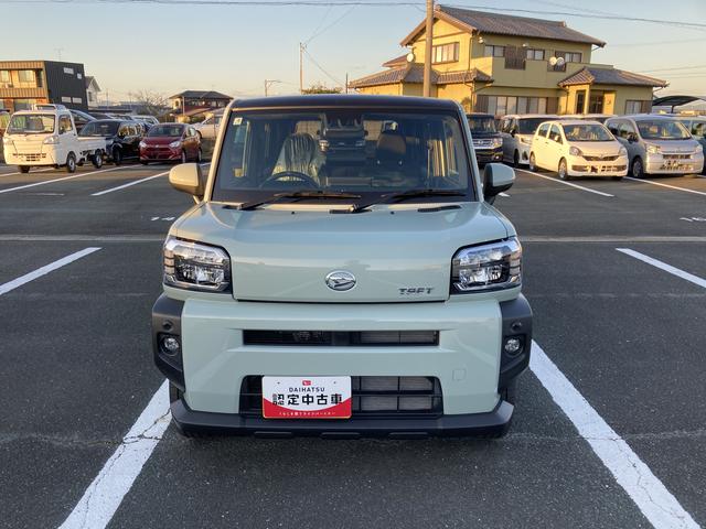 タフトＧ　ナビ付ナビ　１５インチアルミホイール　オートレベリング機能付フルＬＥＤヘッドランプ　ＬＥＤフォグランプ　本革巻ステアリングホイール　本革巻インパネセンターシフト（静岡県）の中古車