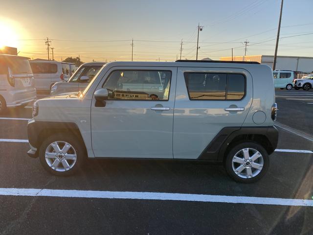 タフトＧ　ナビ付ナビ　１５インチアルミホイール　オートレベリング機能付フルＬＥＤヘッドランプ　ＬＥＤフォグランプ　本革巻ステアリングホイール　本革巻インパネセンターシフト（静岡県）の中古車