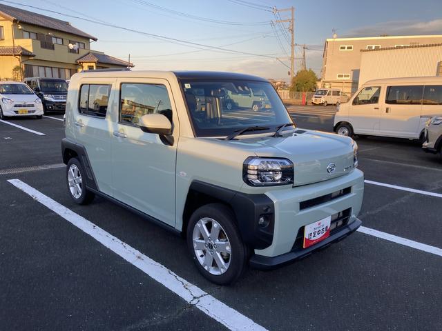 タフトＧ　ナビ付ナビ　１５インチアルミホイール　オートレベリング機能付フルＬＥＤヘッドランプ　ＬＥＤフォグランプ　本革巻ステアリングホイール　本革巻インパネセンターシフト（静岡県）の中古車