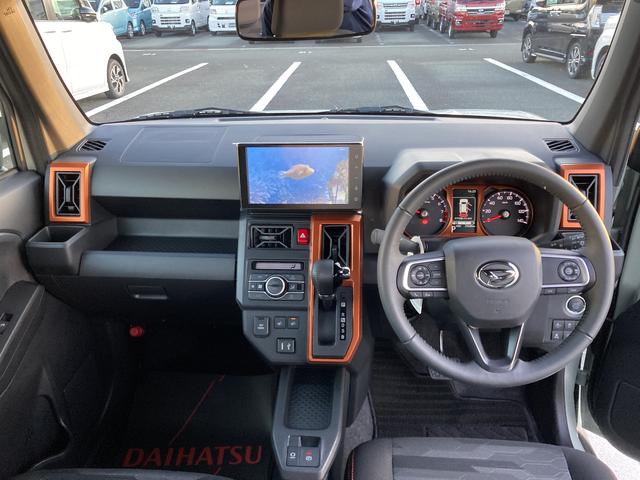 タフトＧ　ナビ付ナビ　１５インチアルミホイール　オートレベリング機能付フルＬＥＤヘッドランプ　ＬＥＤフォグランプ　本革巻ステアリングホイール　本革巻インパネセンターシフト（静岡県）の中古車