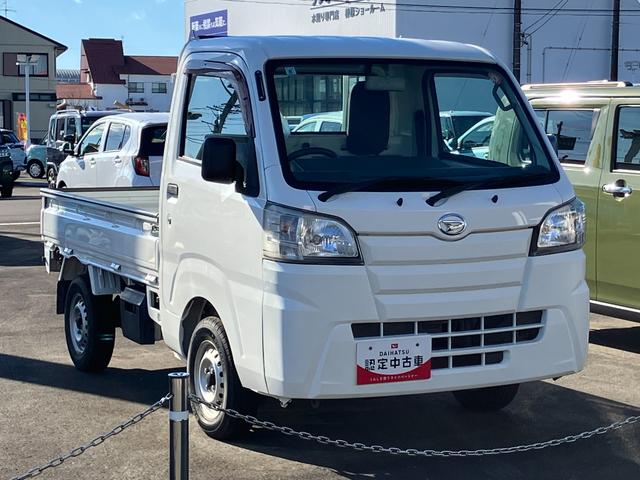 ハイゼットトラックスタンダード　農用スペシャル４ＷＤ　ＭＴ　マニュアルエアコン　クリーンエアフィルター　電動式パワーステアリング　　可倒式ドアミラー　ハロゲンヘッドライト（静岡県）の中古車