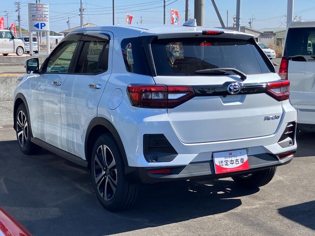 ロッキーG17インチアルミホイール UVIRカット遮音ガラス フルLEDヘッドランプ 運転席・助手席シートヒーター ウレタンステアリングホイール 本革シフトノブ アクティブマルチインフォメーションメーター(静岡県)の中古車