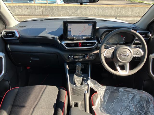 ロッキーG17インチアルミホイール UVIRカット遮音ガラス フルLEDヘッドランプ 運転席・助手席シートヒーター ウレタンステアリングホイール 本革シフトノブ アクティブマルチインフォメーションメーター(静岡県)の中古車