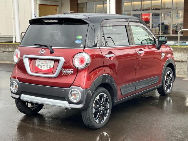 キャストアクティバＧ　ターボ　プライムコレクション　ＳＡIII１５インチアルミホイール　ＬＥＤヘッドランプ　ＬＥＤフォグランプ　革巻きチルトステアリング　ＵＶカットガラス　運転席シートリフター（静岡県）の中古車