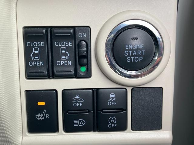 ムーヴキャンバスＧブラックアクセントＶＳ　ＳＡIII１４インチフルホイールキャップ　ＬＥＤヘッドランプ　キーフリーシステム　両側パワースライドドア　オートエアコン（プッシュ式）　オートライト　置きラクボックス（静岡県）の中古車