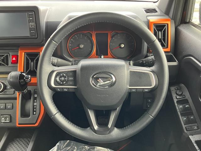 タフトG15インチアルミホイール オートレベリング機能付フルLEDヘッドランプ LEDフォグランプ 本革巻ステアリングホイール 本革巻インパネセンターシフト TFTカラーマルチインフォメーションディスプレイ(静岡県)の中古車