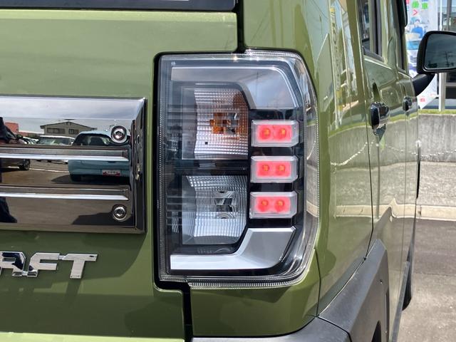 タフトＧターボ　クロムベンチャー１５インチアルミホイール（シルバー塗装）　オートレベリング機能付フルＬＥＤヘッドランプ　ＬＥＤフォグランプ　本革巻ステアリングホイール　本革巻インパネセンターシフト（静岡県）の中古車