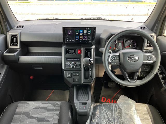 タフトＧターボ　クロムベンチャー１５インチアルミホイール（シルバー塗装）　オートレベリング機能付フルＬＥＤヘッドランプ　ＬＥＤフォグランプ　本革巻ステアリングホイール　本革巻インパネセンターシフト（静岡県）の中古車