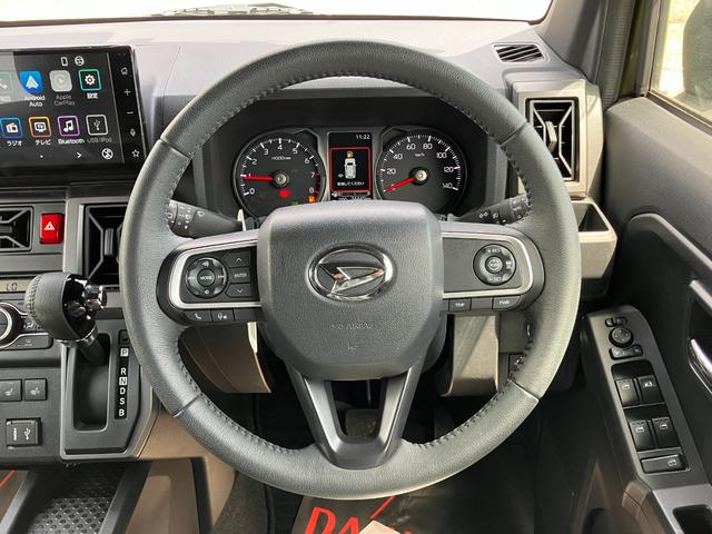 タフトＧターボ　クロムベンチャー１５インチアルミホイール（シルバー塗装）　オートレベリング機能付フルＬＥＤヘッドランプ　ＬＥＤフォグランプ　本革巻ステアリングホイール　本革巻インパネセンターシフト（静岡県）の中古車