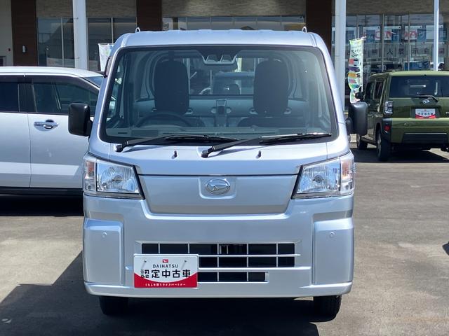 ハイゼットトラックスタンダード２ＷＤ　ＣＶＴ　スーパーＵＶＩＲカットガラス（フロントウィンドウ）　プリントレザーシート表皮　マニュアルエアコン　電動式パワーステアリング（静岡県）の中古車