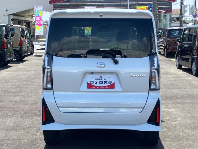 タントカスタムＲＳ１５インチアルミホイール　キーフリーシステム　プッシュボタンスタート　オートエアコン（プッシュ式）　フルＬＥＤヘッドランプ　オート格納式カラードドアミラー　本革巻ステアリングホイール（静岡県）の中古車