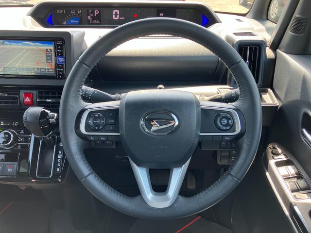 タントカスタムＲＳ１５インチアルミホイール　キーフリーシステム　プッシュボタンスタート　オートエアコン（プッシュ式）　フルＬＥＤヘッドランプ　オート格納式カラードドアミラー　本革巻ステアリングホイール（静岡県）の中古車