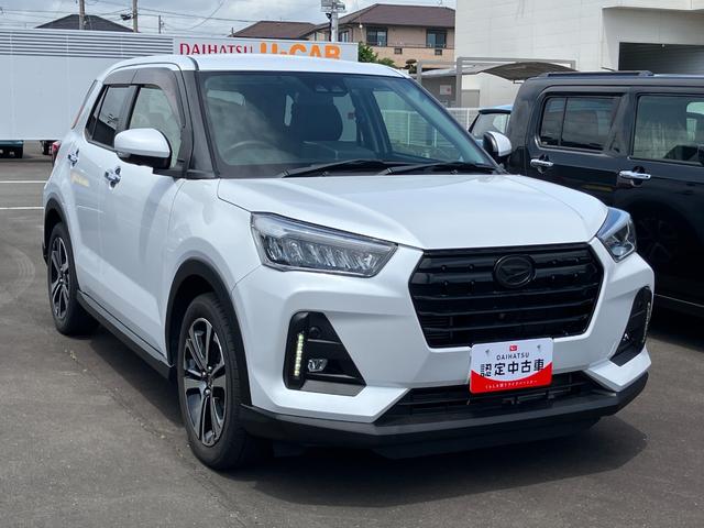 ロッキープレミアム１７インチアルミホイール　ＵＶＩＲカット遮音ガラス　フルＬＥＤヘッドランプ　キーフリーシステム　革巻きステアリングホイール　本革シフトノブ　アクティブマルチインフォメーションメーター（静岡県）の中古車