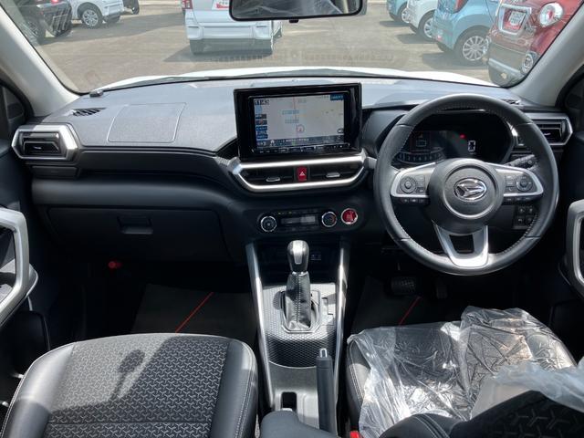 ロッキープレミアム１７インチアルミホイール　ＵＶＩＲカット遮音ガラス　フルＬＥＤヘッドランプ　キーフリーシステム　革巻きステアリングホイール　本革シフトノブ　アクティブマルチインフォメーションメーター（静岡県）の中古車