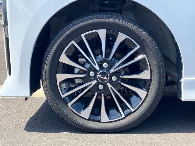 タントカスタムＲＳ１５インチアルミホイール　キーフリーシステム　プッシュボタンスタート　オートエアコン（プッシュ式）　フルＬＥＤヘッドランプ　オート格納式カラードドアミラー　本革巻ステアリングホイール（静岡県）の中古車