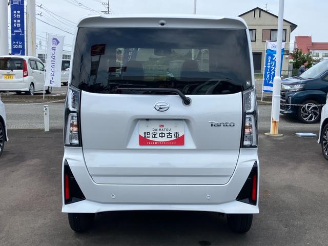 タントカスタムＸ１４インチアルミホイール　大型エアロバンパー　フルＬＥＤヘッドランプ　オート格納式カラードドアミラー　両側パワースライドドア　キーフリーシステム　プッシュボタンスタート（静岡県）の中古車