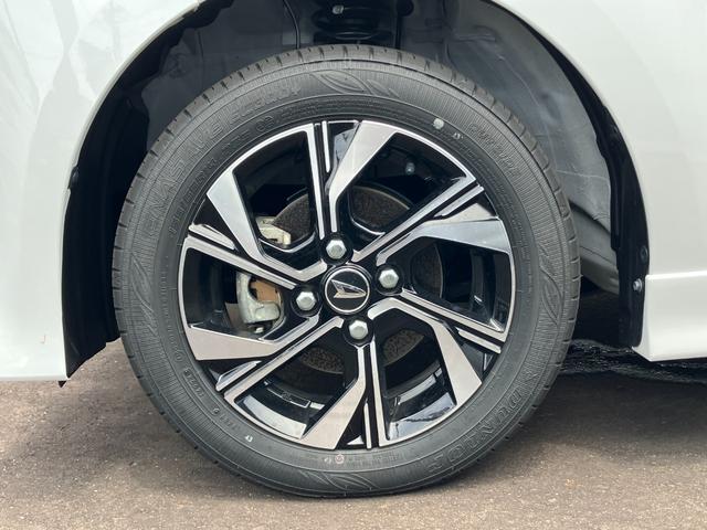 タントカスタムＸ１４インチアルミホイール　大型エアロバンパー　フルＬＥＤヘッドランプ　オート格納式カラードドアミラー　両側パワースライドドア　キーフリーシステム　プッシュボタンスタート（静岡県）の中古車